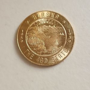 Alaska 1959 Fairbanks $1.00 Trade Coin